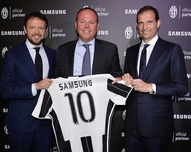 Γιουβέντους και Samsung: Ένας συνδυασμός που κερδίζει!! (photo)