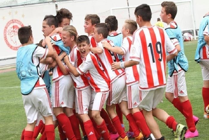Νίκη με έξι γκολ για την U14 του Ολυμπιακού!