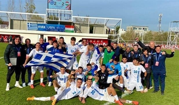 Ισοπαλία και… πρωτιά για την Εθνική Παίδων!