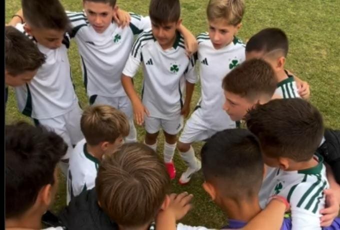 Ο αρχηγός της U10 του Παναθηναϊκού “πώρωσε” τους συμπαίκτες του!
