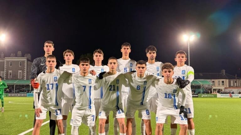 Φιλική νίκη για την Εθνική Προπαίδων U16 επί της Ιρλανδίας!